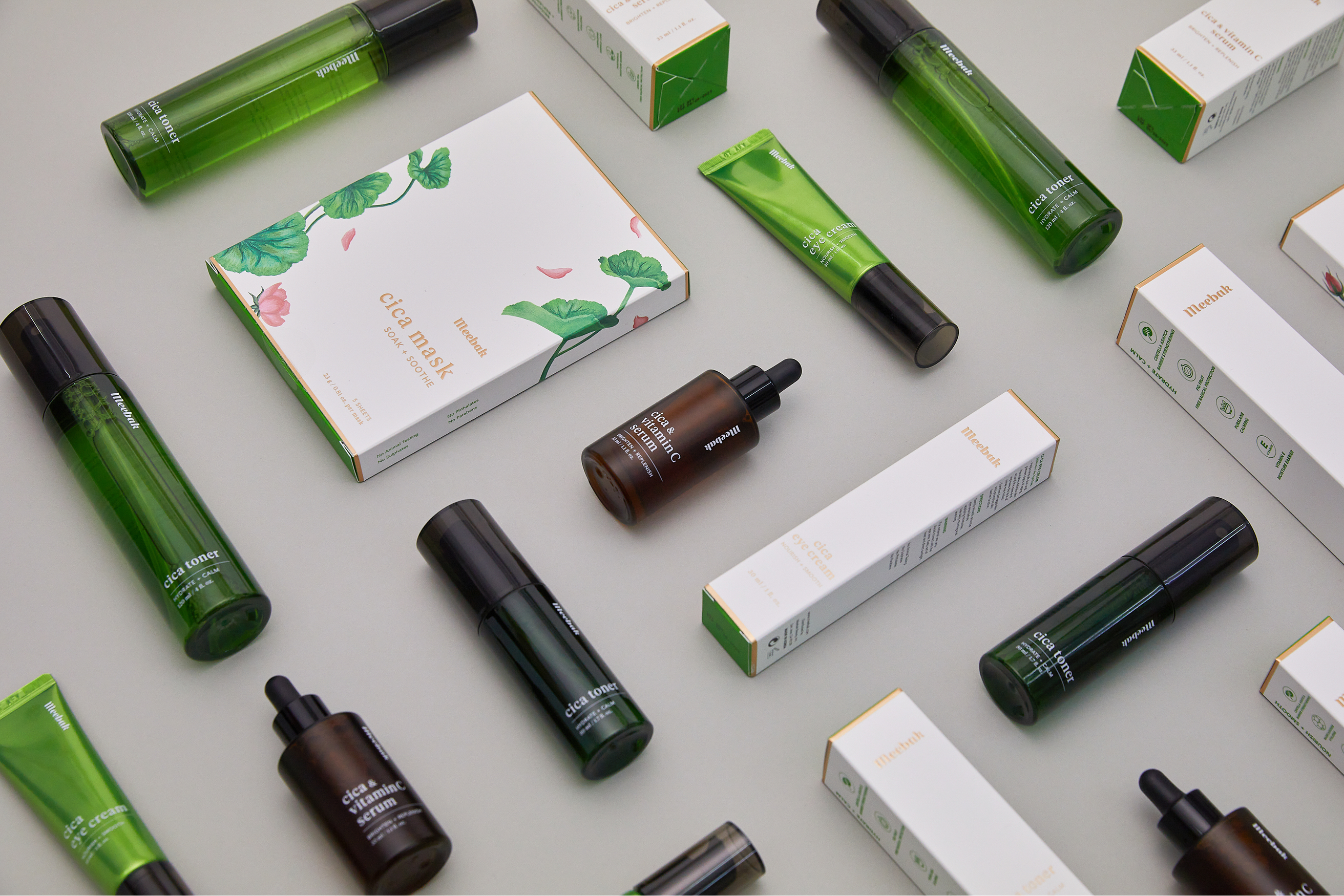 Meebak product lineup