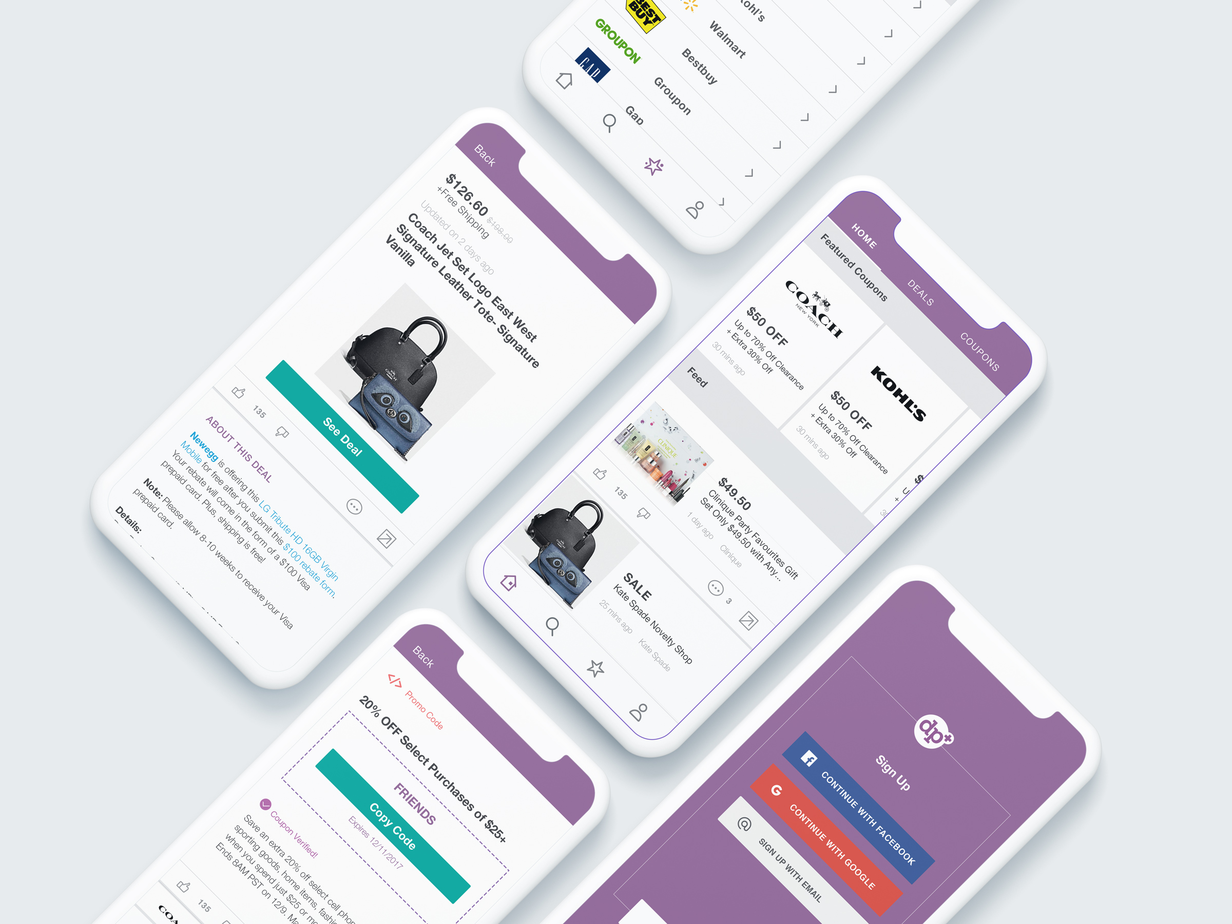 Dealsplus App Design